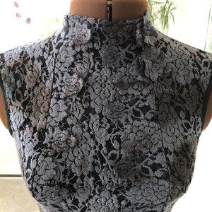 Lace Fitted Shell